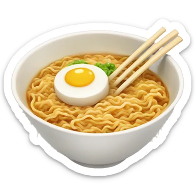 Ramen sticker