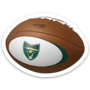 Ballon de rugby  sticker