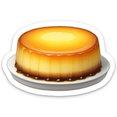 Flan sticker