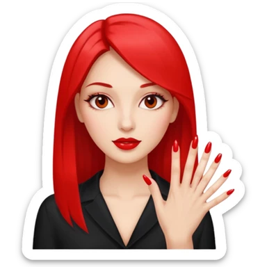 Slay girl emoji💅💅 sticker