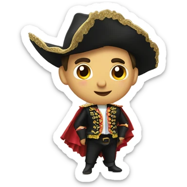Bullfighter  sticker