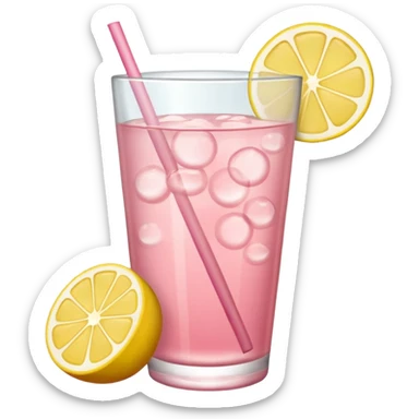 Light Pink lemonade  sticker