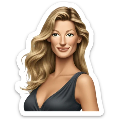 gisele bundchen sticker