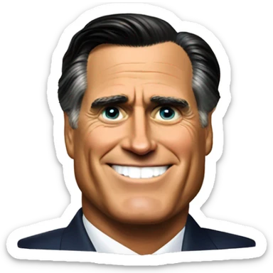 mitt romney egg sticker
