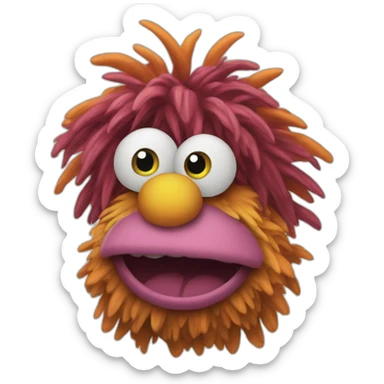 The Doozers fraggle rock sticker