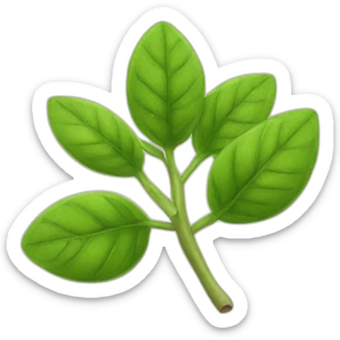 edible plant sticker