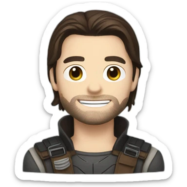 bucky barnes sticker