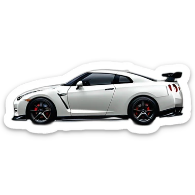 Nissan gtr r-34 sticker