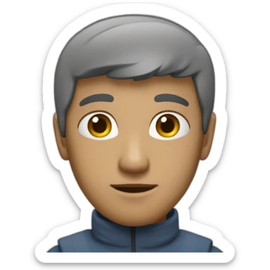 regard sur le coté sticker