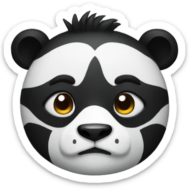Panda stronger  sticker