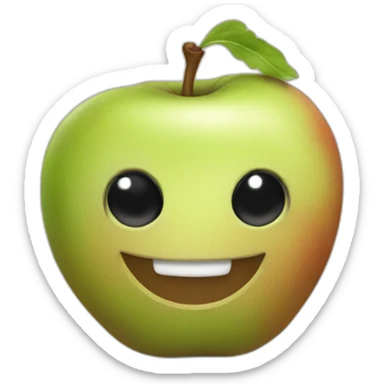 pomme de pin sticker