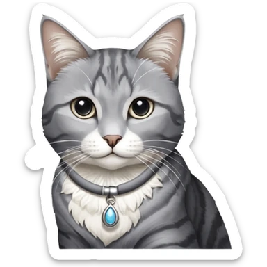 Кот в сапогах, циллиндр на голове, в руке пистолет Glock sticker