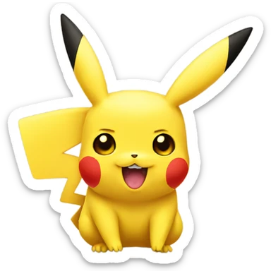 Pikachu sticker