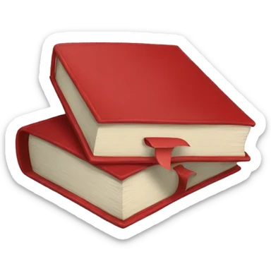 red book sticker