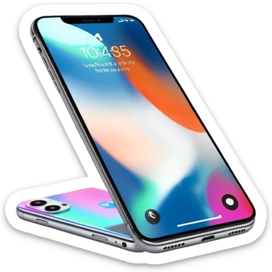 Futuristic iPhone Pro Max ￼ sticker