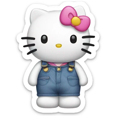 Hello kitty sticker