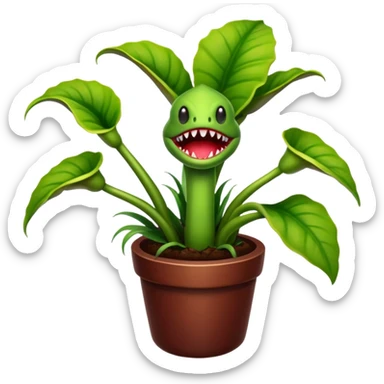 Audrey 2 little shop of horrors  sticker