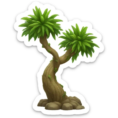 Dragon trees sticker