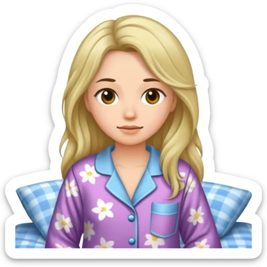 Pijama pelo suelto  sticker