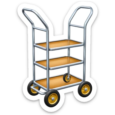 luggage cart sticker