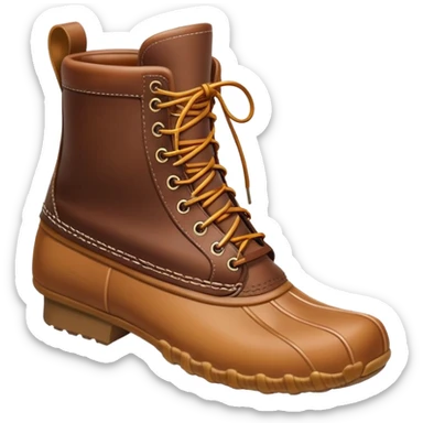 L.l. Bean boots  sticker