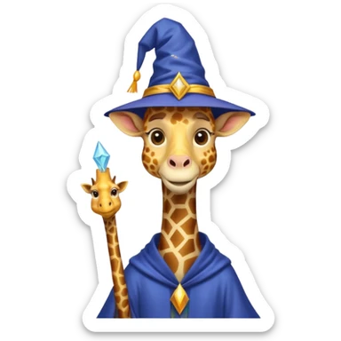 wizard griaffe sticker