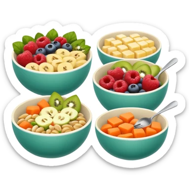 healthy bowls sticker