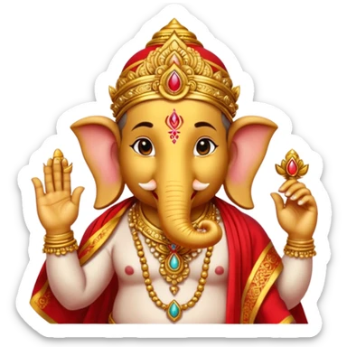 Ganesha sticker