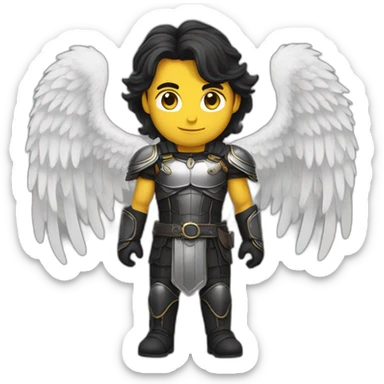 Archaengel Michael wings blade sticker