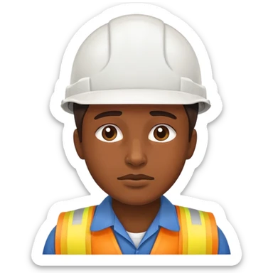 labour worker fainted sticker