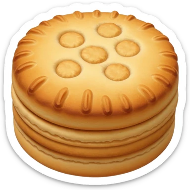 only a biscuit without topics sticker