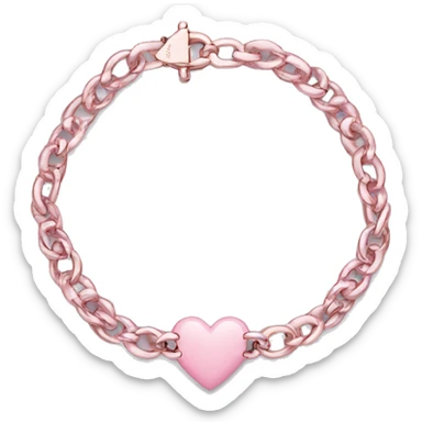 Pink Tiffany bracelet  sticker