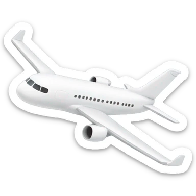 Plane sticker