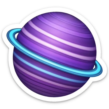 Ringed Planet sticker