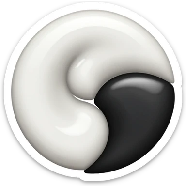 Subtle split background: one side noisy squiggles fading out, the other side clear and minimal, to represent filtering chaos into clarity. sticker