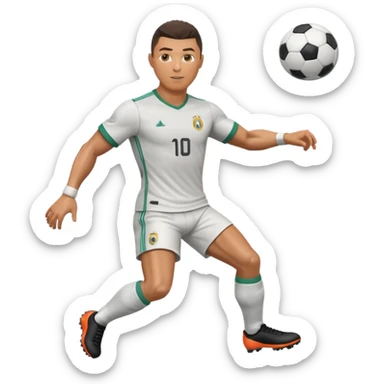 Ronaldo shooting sticker