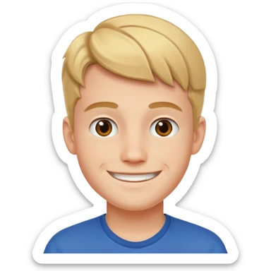 Lucas (23 years old, Dutch) sticker