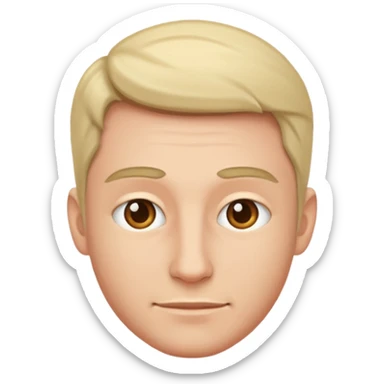 Submissive man sticker