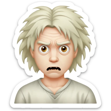 Deranged serial killer  sticker