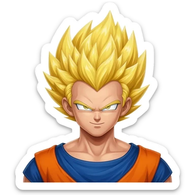 Goku instinto superior sticker