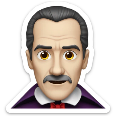 Count Dracula sticker