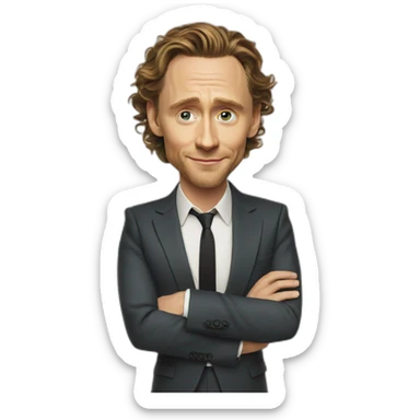 Tom Hiddleston sticker