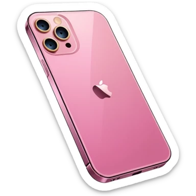 Pink iphone 12 pro max sticker