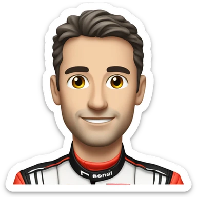 f1 driver oscar piastri  sticker