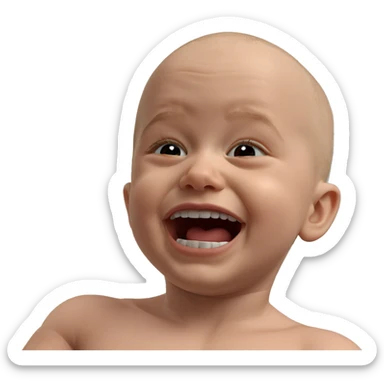 bald boy meme expression sticker