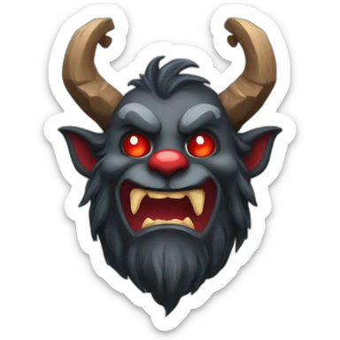 krampus sticker