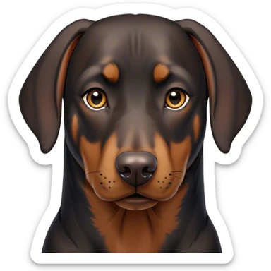 doberman sticker