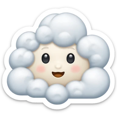 cloud sticker