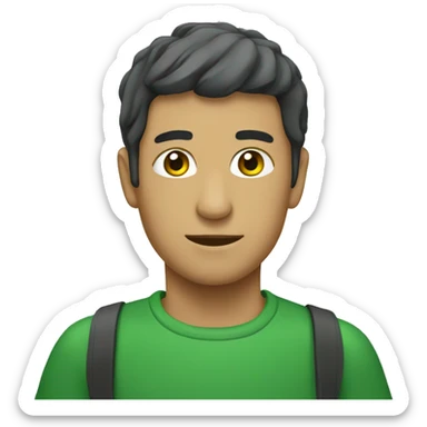 Sapito verde sticker