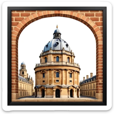 oxford, Radcliffe Camera sticker